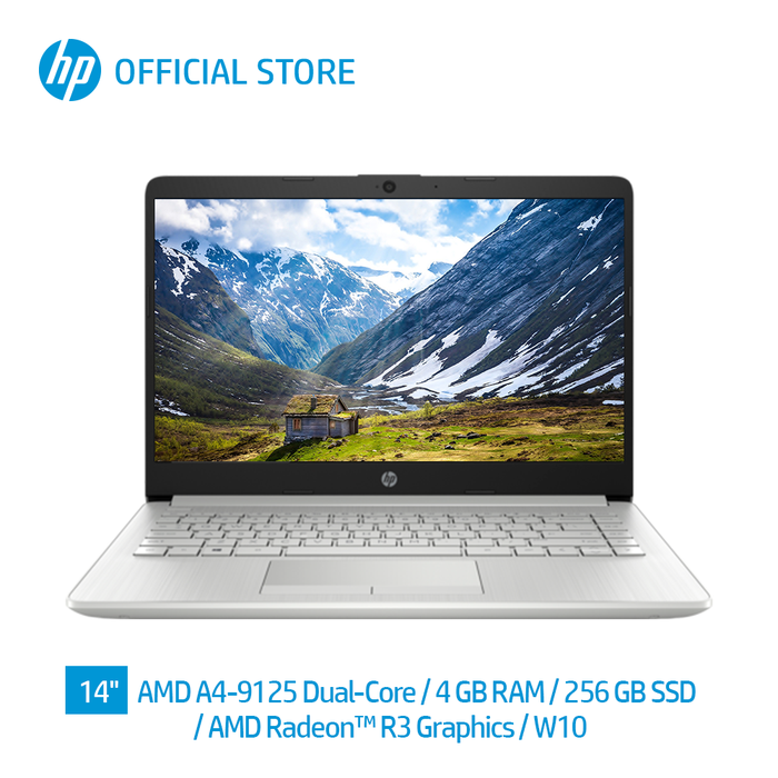 Belanja Hp Notebook - 14s-dk0005au/amd A4-9125/4gb/256gb Ssd di Belanja Hp Notebook - 14s-dk0005au/amd A4-9125/4gb/256gb Ssd di